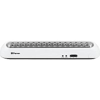 Светильник аварийный аккумуляторный Feron EL20 3,7/220В AC/DC 30 LED 96Лм 6400K IP20 350мм картинка 